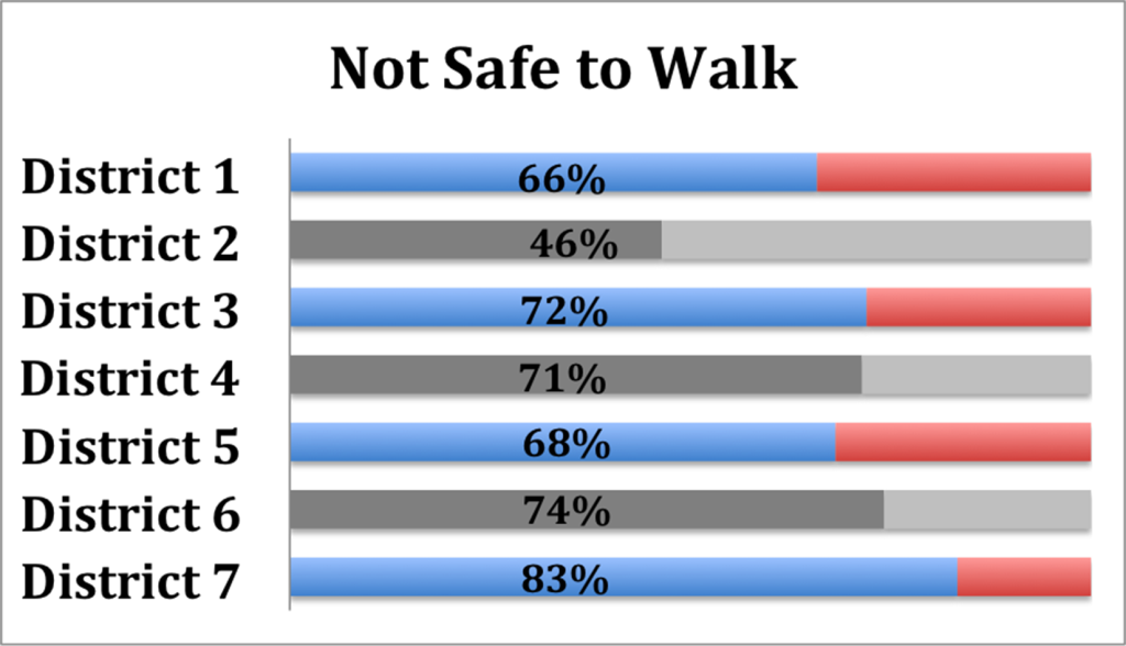 Not Safe to Walk Survey Highlights