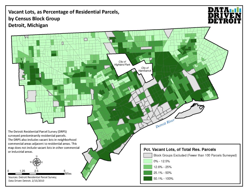 Percentage of Vacant Lots
